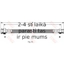 Bremžu šļūtene TRW PHA188