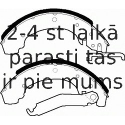 Комплект тормозных колодок FERODO FSB531