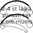 Комплект тормозных колодок FERODO FSB545