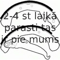 Комплект тормозных колодок FERODO FSB545