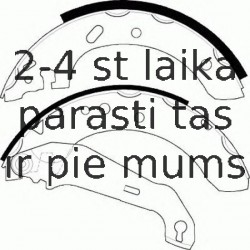 Комплект тормозных колодок FERODO FSB552