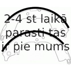 Комплект тормозных колодок FERODO FSB563