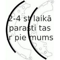 Комплект тормозных колодок FERODO FSB564