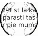 Комплект тормозных колодок FERODO FSB574