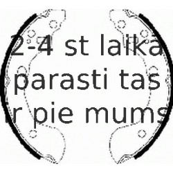 Комплект тормозных колодок FERODO FSB574