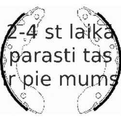 Комплект тормозных колодок FERODO FSB579