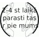 Комплект тормозных колодок FERODO FSB586