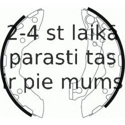 Комплект тормозных колодок FERODO FSB586