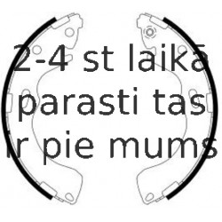 Комплект тормозных колодок FERODO FSB587