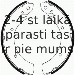 Комплект тормозных колодок FERODO FSB589