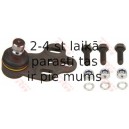 Balst-/Virzošais šarnīrs TRW JBJ117