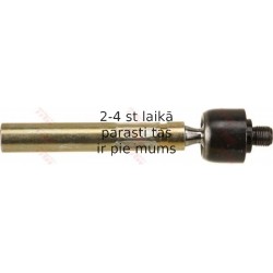 Aksiālais šarnīrs, Stūres šķērsstiepnis TRW JAR647