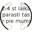 Комплект тормозных колодок FERODO FSB595