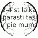 Комплект тормозных колодок FERODO FSB598