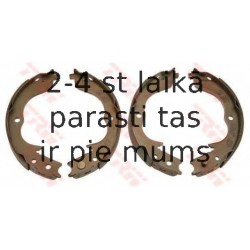 Bremžu loku kompl., Stāvbremze TRW GS8753