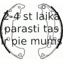 Комплект тормозных колодок FERODO FSB604