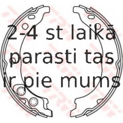 Bremžu loku kompl., Stāvbremze TRW GS8715