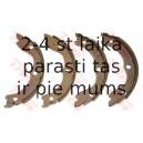 Bremžu loku kompl., Stāvbremze TRW GS8710