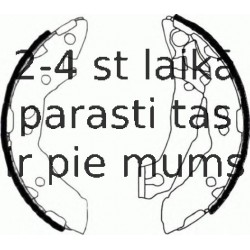 Комплект тормозных колодок FERODO FSB605