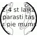 Комплект тормозных колодок FERODO FSB606