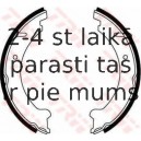 Bremžu loku kompl., Stāvbremze TRW GS8599