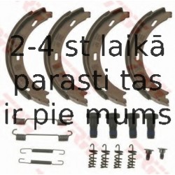 Bremžu loku kompl., Stāvbremze TRW GS8595