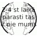 Комплект тормозных колодок FERODO FSB608