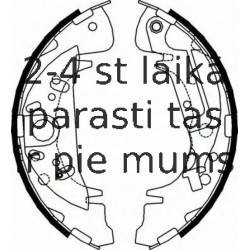 Комплект тормозных колодок FERODO FSB609