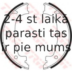 Bremžu loku kompl., Stāvbremze TRW GS8432