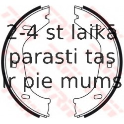 Bremžu loku kompl., Stāvbremze TRW GS8219