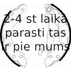 Комплект тормозных колодок FERODO FSB614