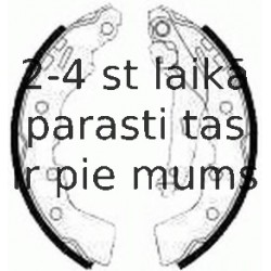 Комплект тормозных колодок FERODO FSB616