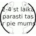 Комплект тормозных колодок FERODO FSB617