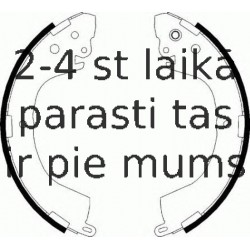 Комплект тормозных колодок FERODO FSB617