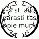 Комплект тормозных колодок FERODO FSB619