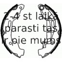 Комплект тормозных колодок FERODO FSB632