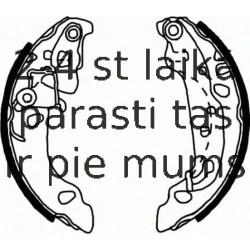 Комплект тормозных колодок FERODO FSB636