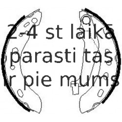 Комплект тормозных колодок FERODO FSB640