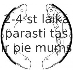 Комплект тормозных колодок FERODO FSB652