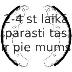 Комплект тормозных колодок FERODO FSB654