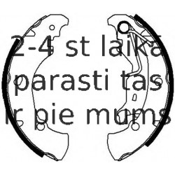 Комплект тормозных колодок FERODO FSB656