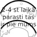 Комплект тормозных колодок FERODO FSB214