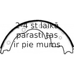 Bremžu loku komplekts FERODO FSB391