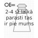 Putekļu aizsargkomplekts, Amortizators KYB 915401