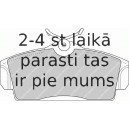 Комплект тормозных колодок, дисковый тормоз FERODO FDB1096