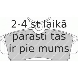 Комплект тормозных колодок, дисковый тормоз FERODO FDB1096