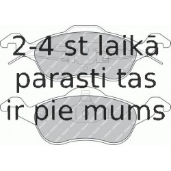 Bremžu uzliku kompl., Disku bremzes FERODO FDB1318