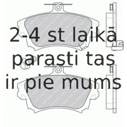 Bremžu uzliku kompl., Disku bremzes FERODO FDB1384