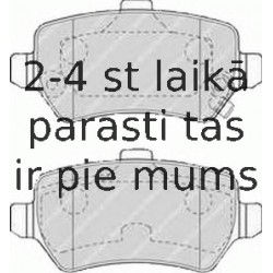 Bremžu uzliku kompl., Disku bremzes FERODO FDB1521