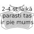 Bremžu uzliku kompl., Disku bremzes FERODO FDB1788